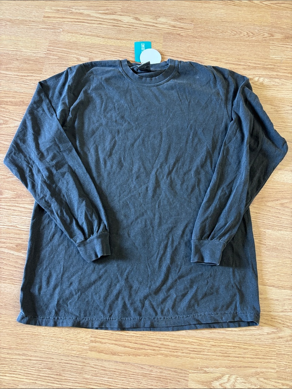 Comfort Colors Men's Long Sleeve Tee - Gray